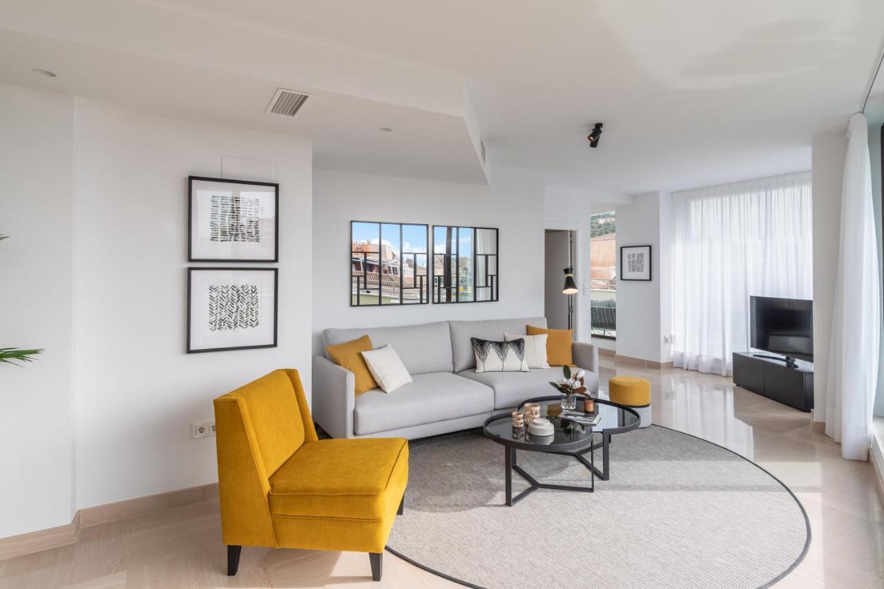 מאלגה Exclusive Penthouse & Terrace By Ele Apartments מראה חיצוני תמונה